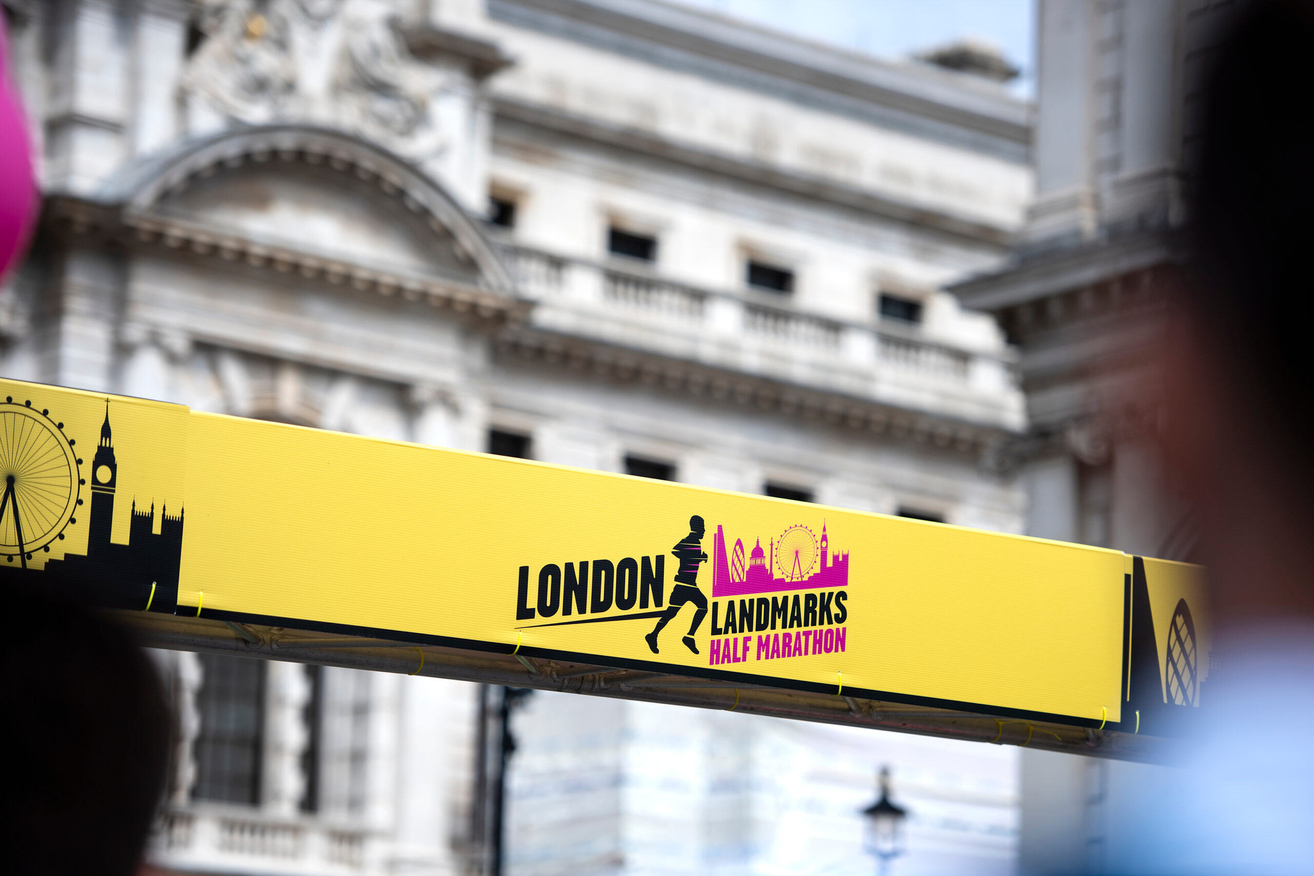 London Landmarks Half Marathon banner