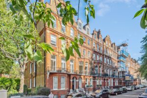 Heritage buy to let investment in London with blue sky